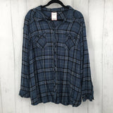 4 l/s plaid button shirt