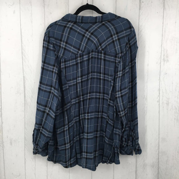 4 l/s plaid button shirt