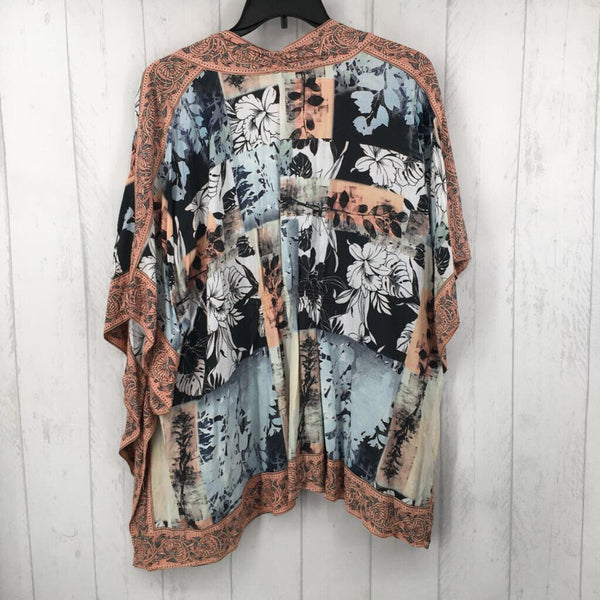 XL flower print kimono