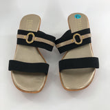 7.5 Cork wedge heel sandal