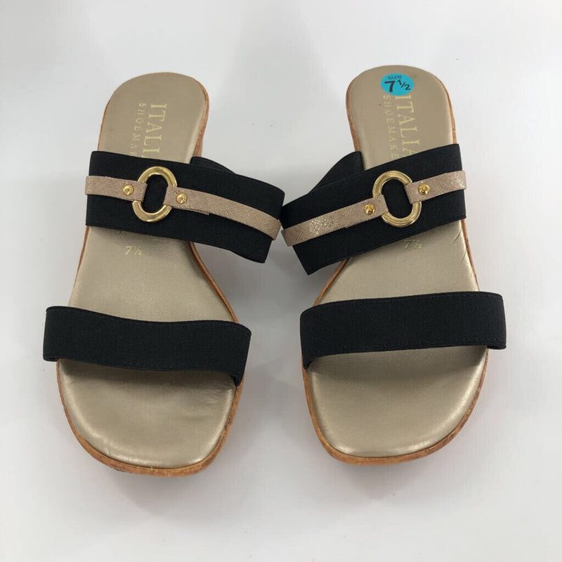 7.5 Cork wedge heel sandal