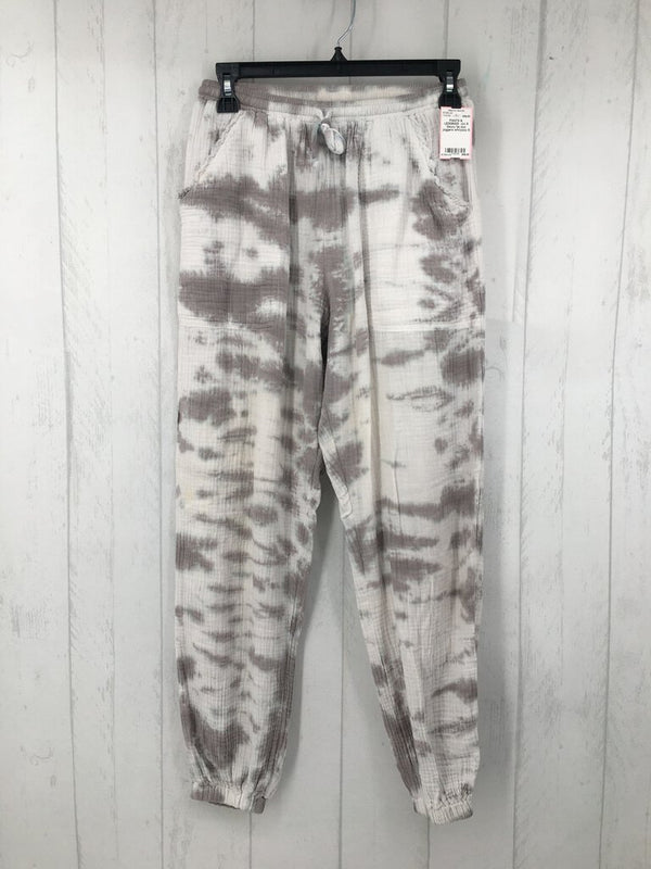 S Gauzy tie dye joggers