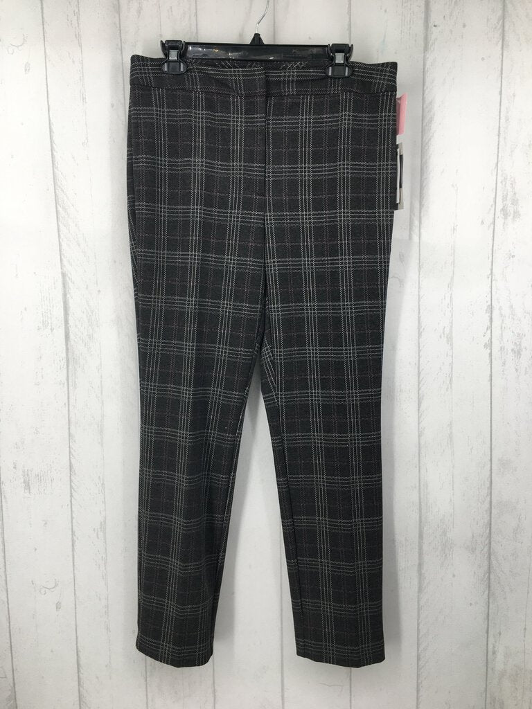 R49 10 Plaid stretch trouser