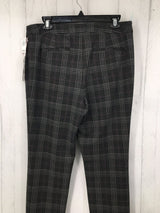 R49 10 Plaid stretch trouser