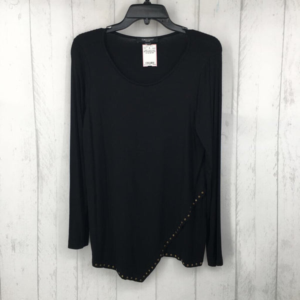 MP Embelished hem l/s top