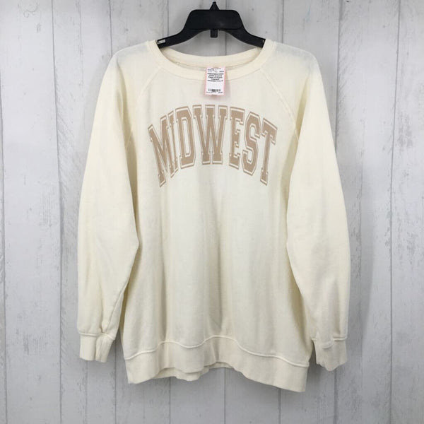 M Graphic crewneck sweatshirt