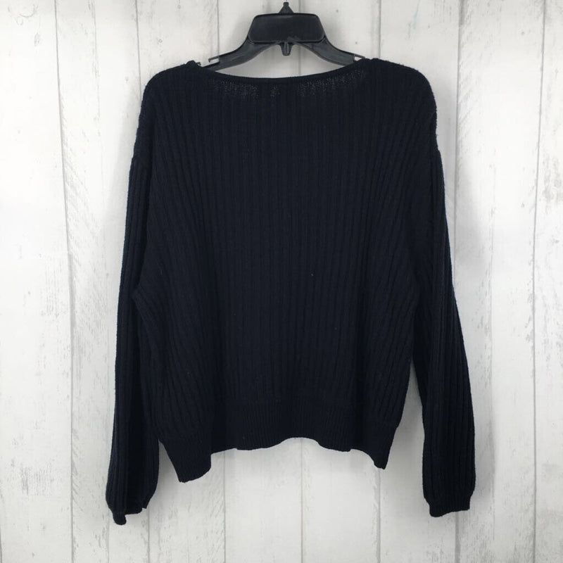 L Ribbed sweater