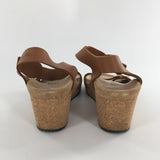 6 Cork wedge heel sandal