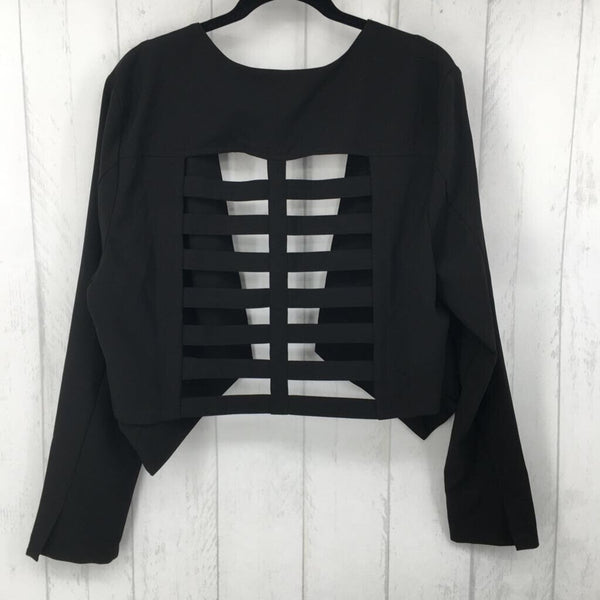 2x open back blazer