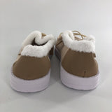 7 Faux fur lined slip on shoe