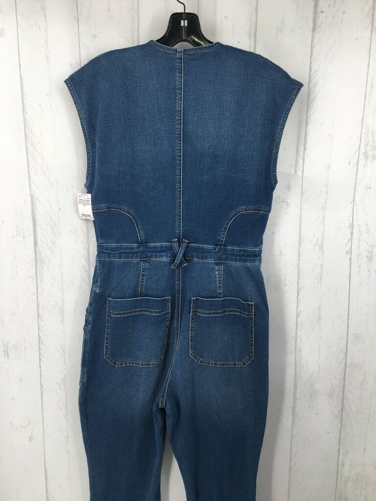 10 Denim slvls jumpsuit