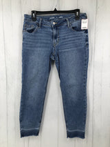 8p Mid-rise skinny jeans