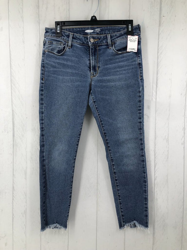 6p Mid-rise skinny jeans