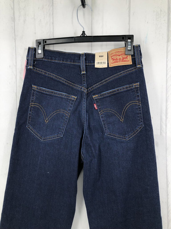 27 Ribcage straight ankle jeans