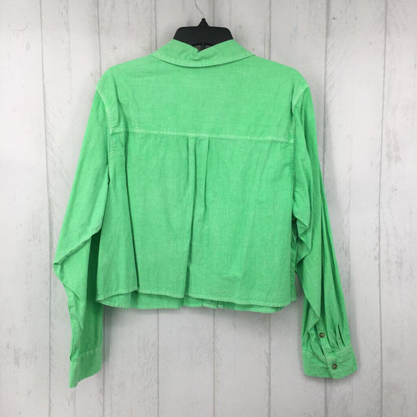 XXL Button down l/s top