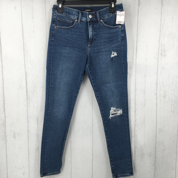 4 Mid rise skinny jean