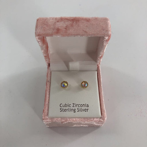 Nanette cubic zirconia sterling silver earrings