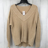 S V-neck sweater