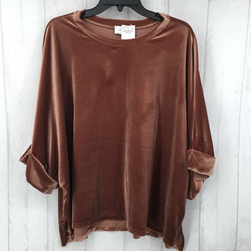 S Velvet dolman slv top