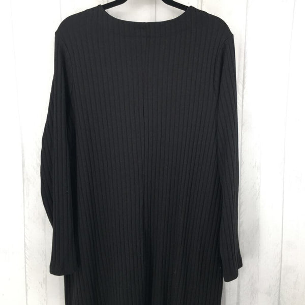 XXL Ribbed l/s dress