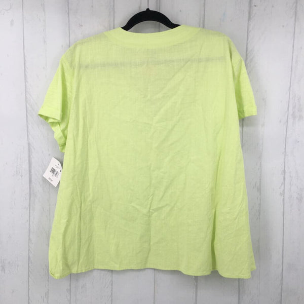 R22 1X V-neck s/s top