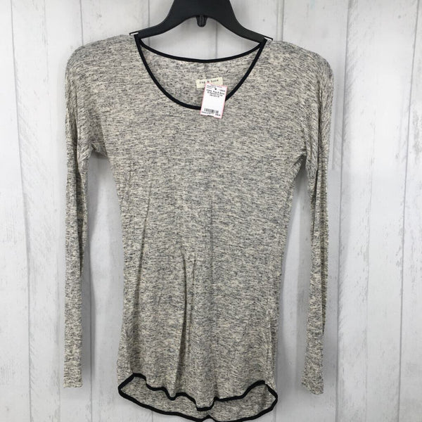 M Marled l/s top