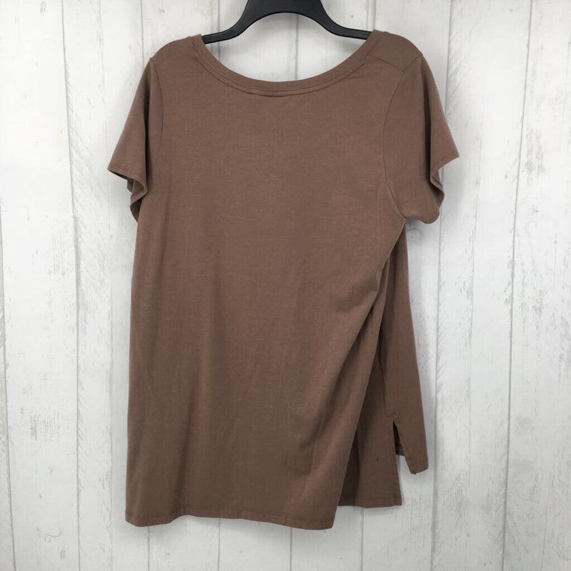 1X V-neck s/s tee