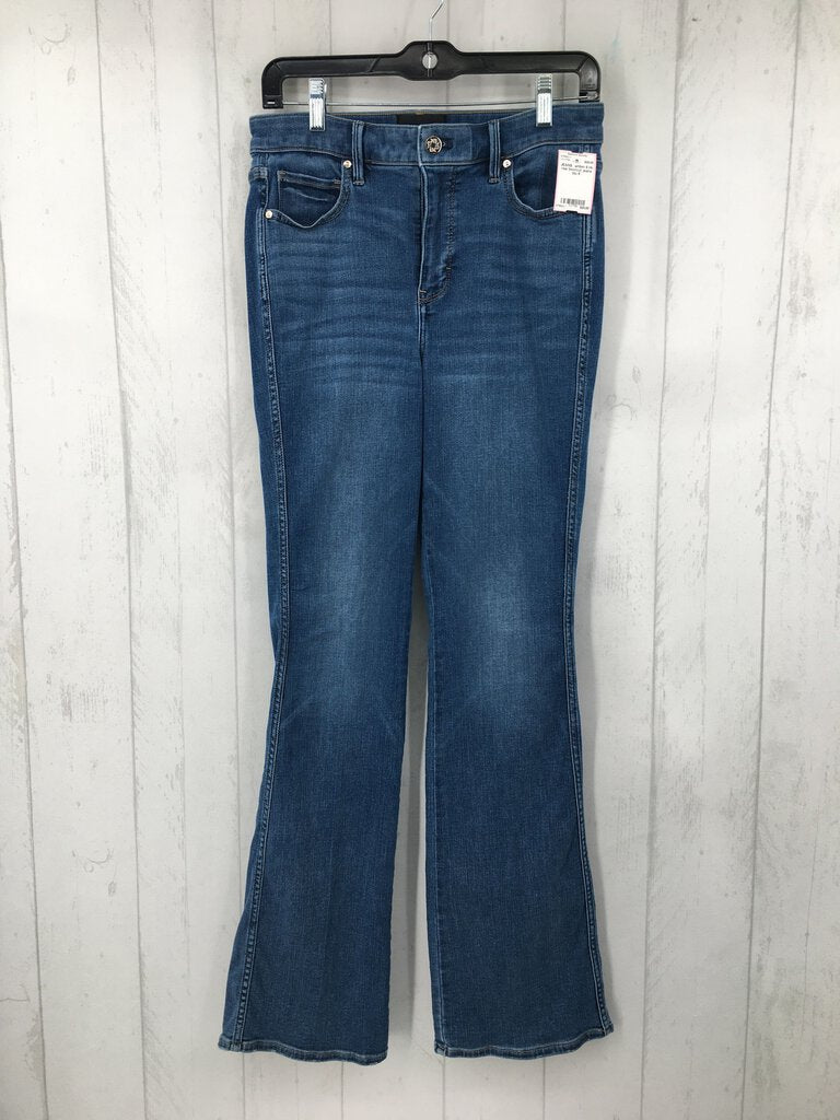 6 Hi-rise bootcut jeans