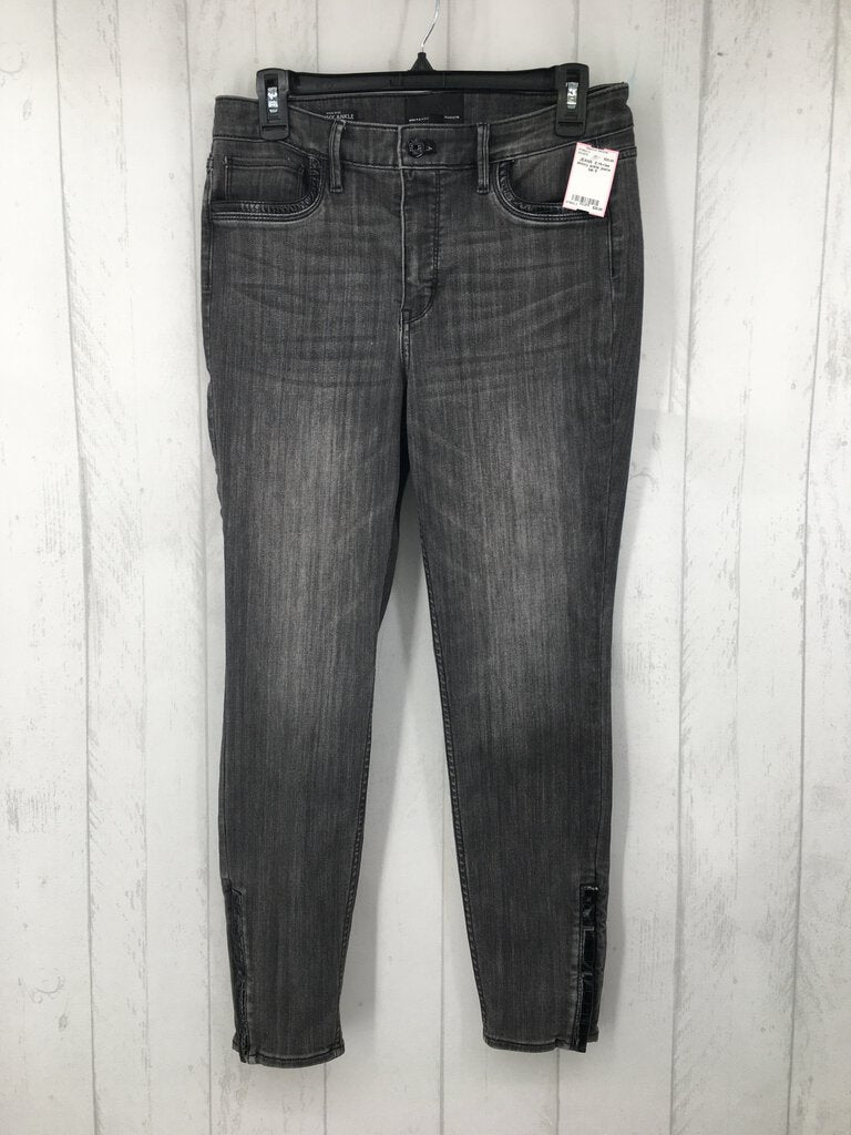 8 Hi-rise skinny ankle jeans