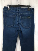 8 Slim mid-rise jeans