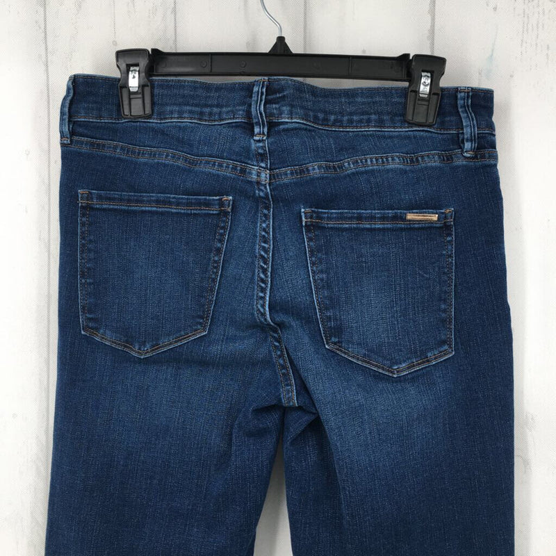 8 Slim mid-rise jeans