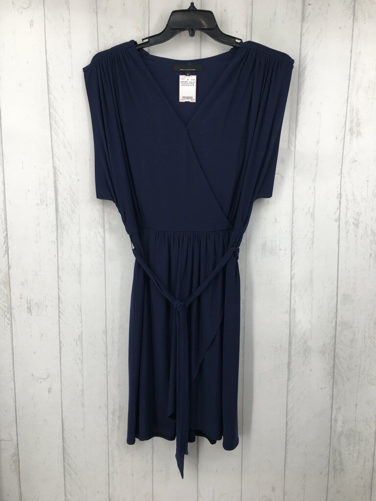 M Crossover belted slvls dress