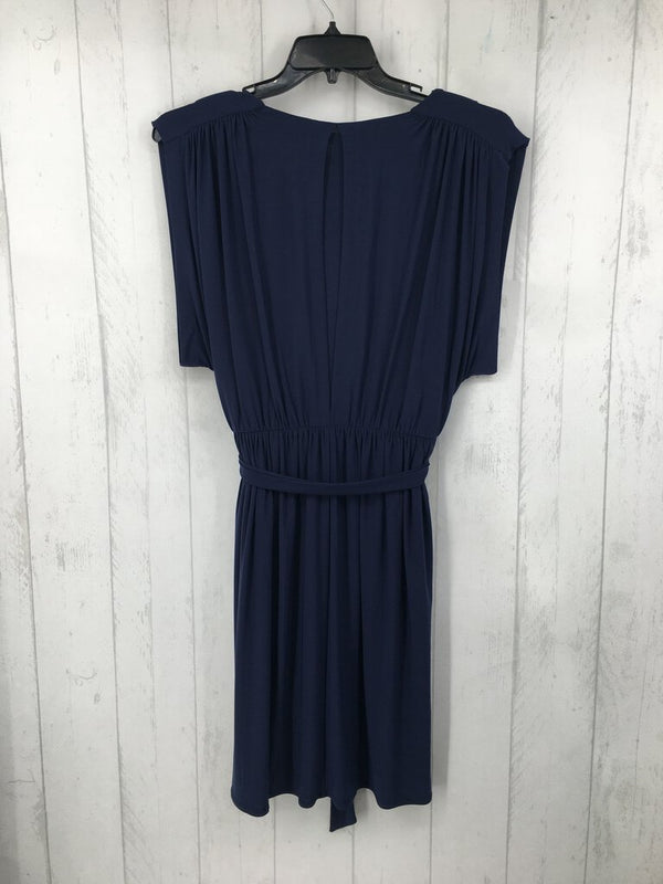 M Crossover belted slvls dress