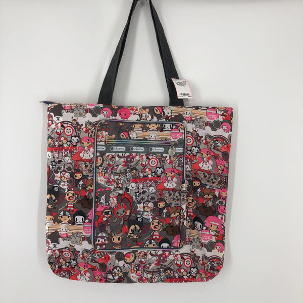 Anime print sportsac