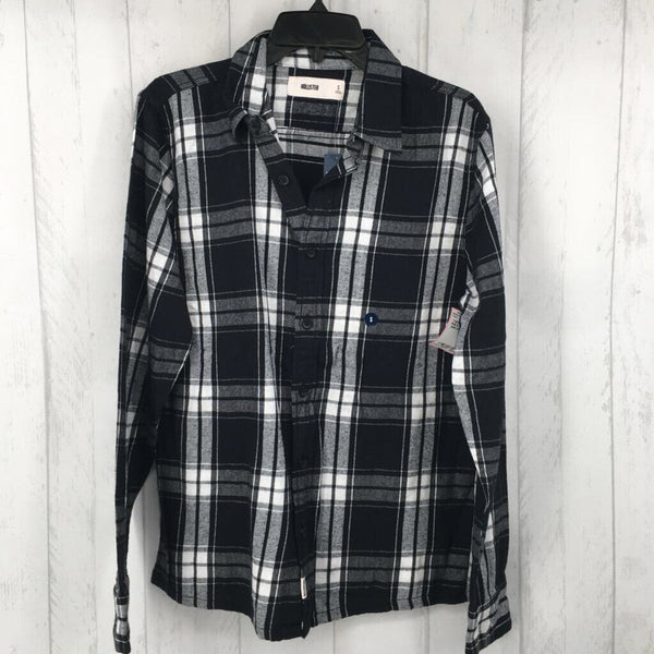 R45 S l/s button plaid shirt