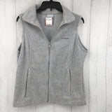 M fleece zip vest