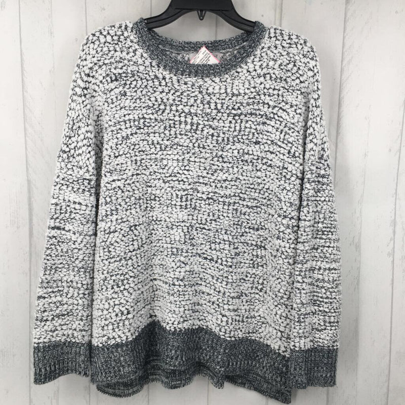 M l/s knubby sweater