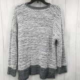 M l/s knubby sweater