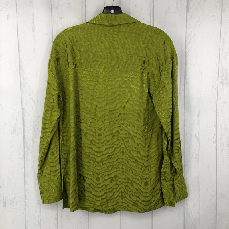 XS l/s textured button shirt