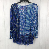 XL print 3/4 slv top