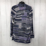 M l/s open cardigan