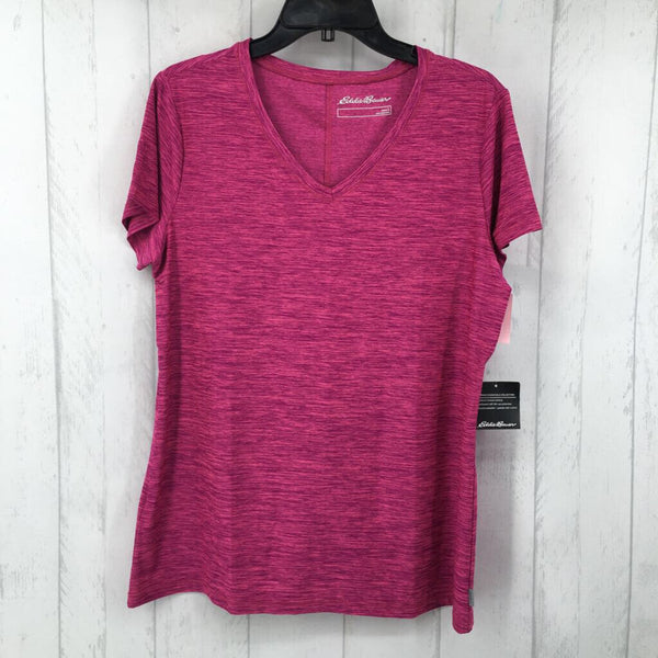 L Marled v-neck s/s tee