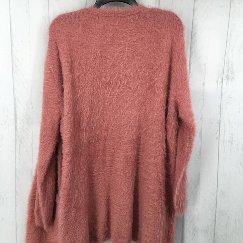 XL l/s pocket open cardigan