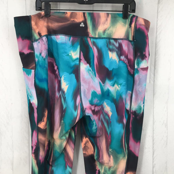 2x tie-dye yoga pants