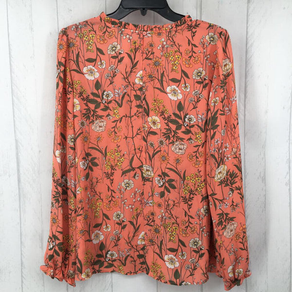 L Flo print l/s top