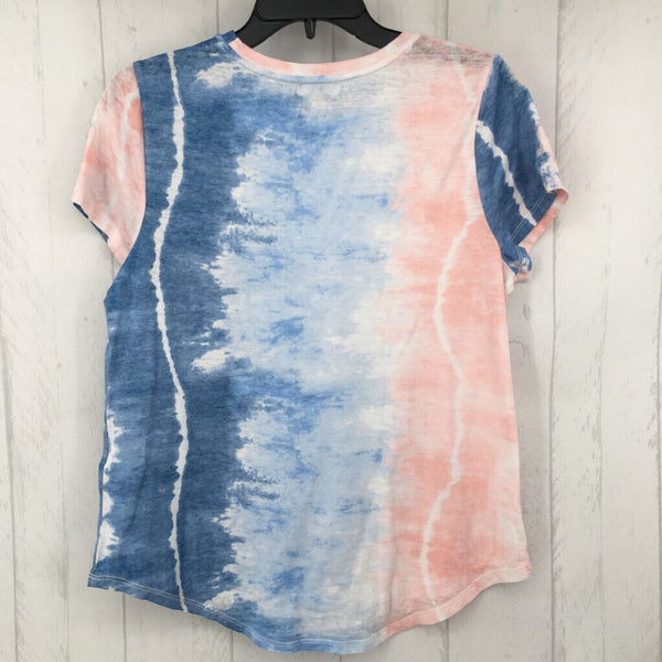 M Crewneck tie-dye s/s tee