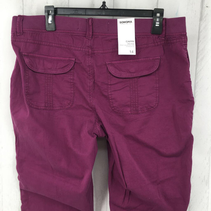 R40 14 Mid rise capri pant