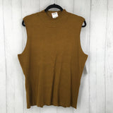 R28 3x ribbed mock neck tank