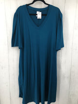 1xl s/s v-neck dress