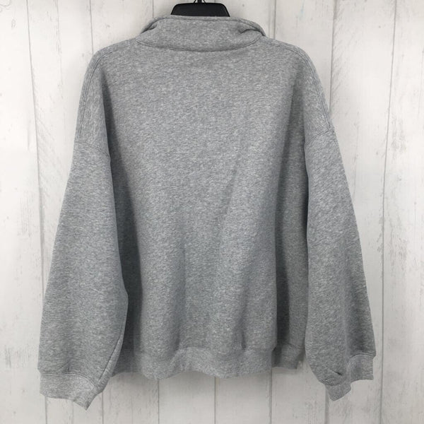 M l/s quarter zip sweatshirt